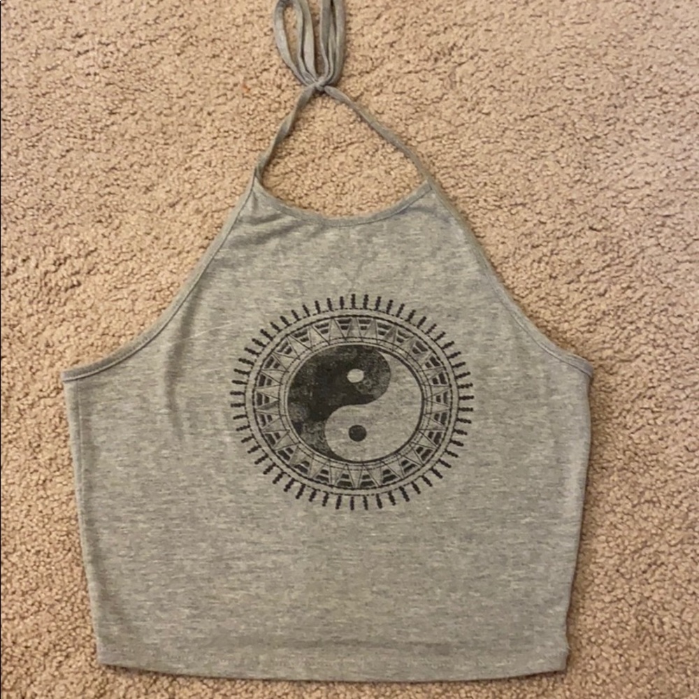 Cropped LA Hearts Halter top